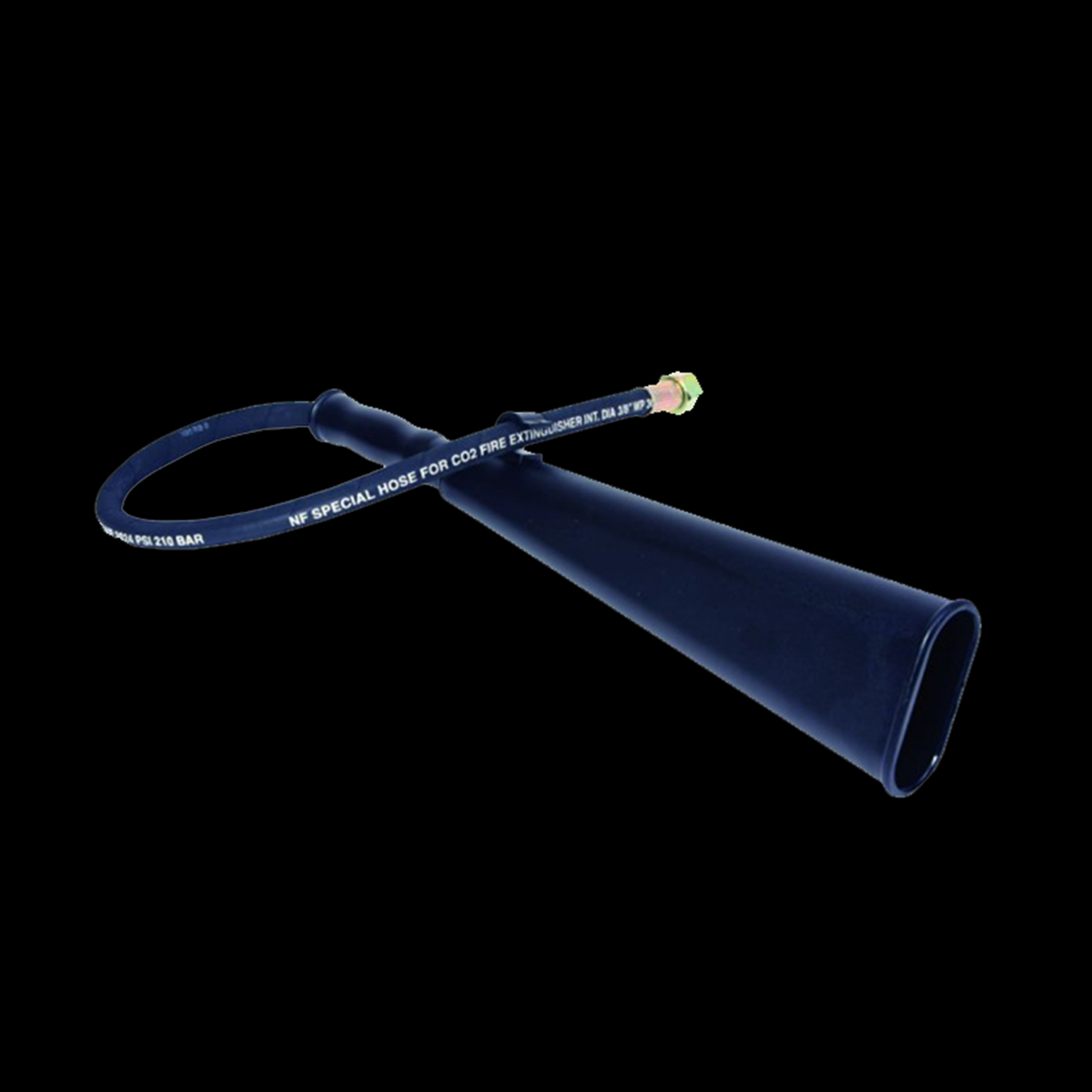 HOSE AND HORN FOR CO2 EXTINGUISHER
